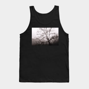 Tree skeleton in fog Tank Top